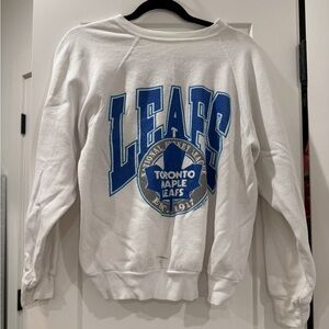 Leafs Crewneck (damaged)